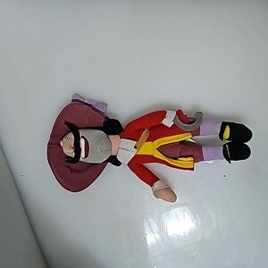 Disney Captain Hook 9" Plush